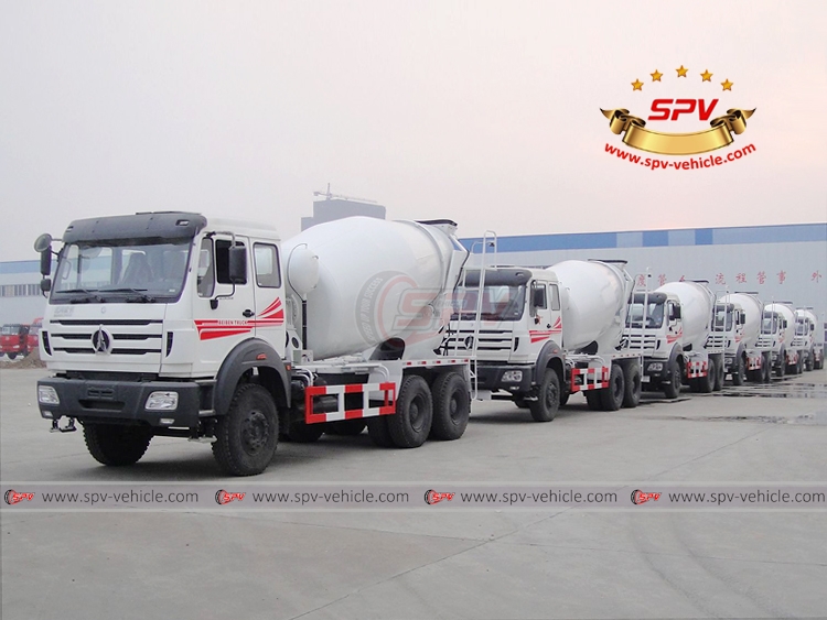 Concrete Mixer Truck Beiben - Bulk Shipment